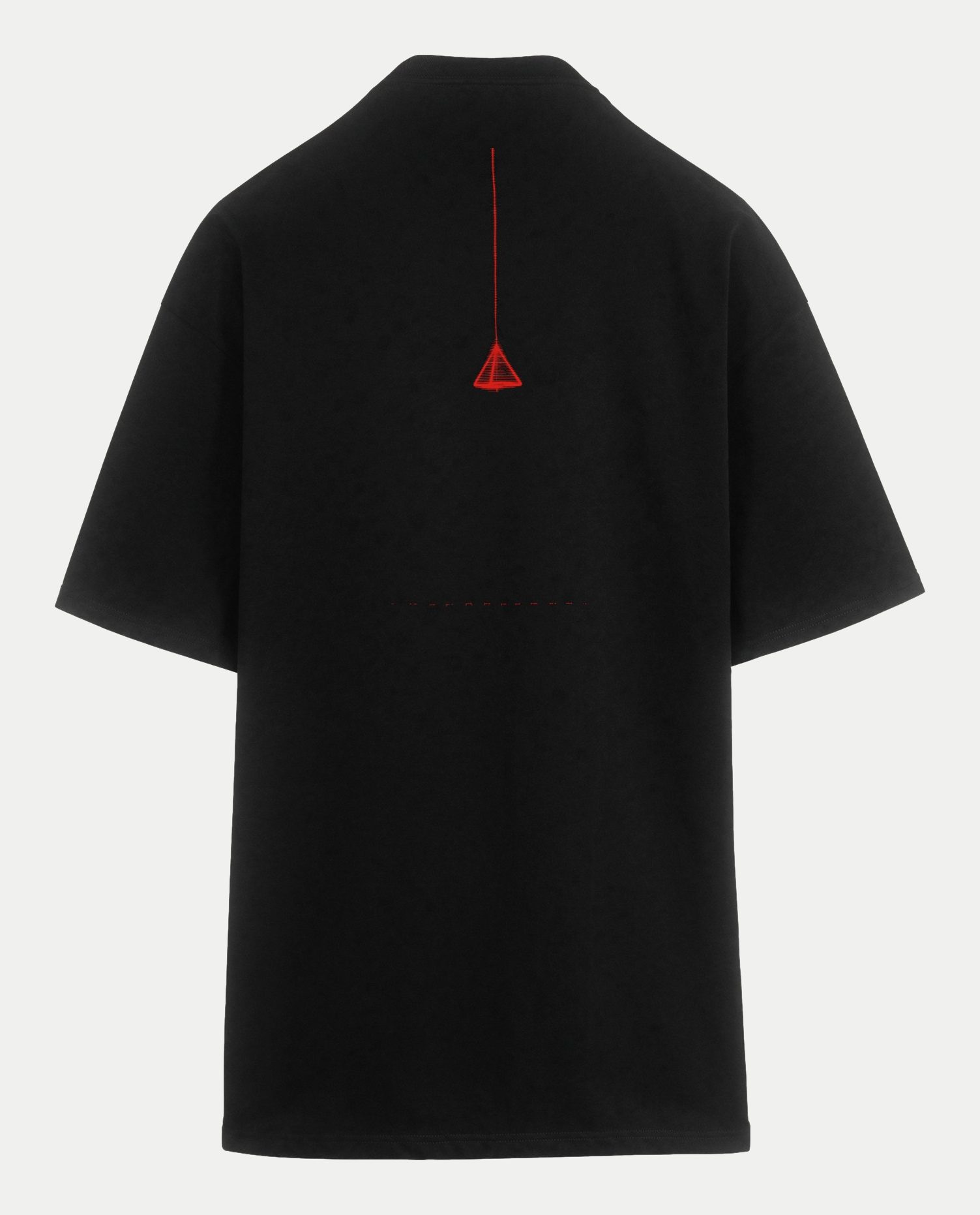Polera oversize Axis I, espalda