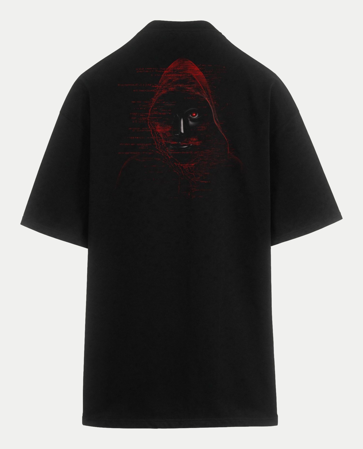 Polera oversize Máscara Negra, espalda