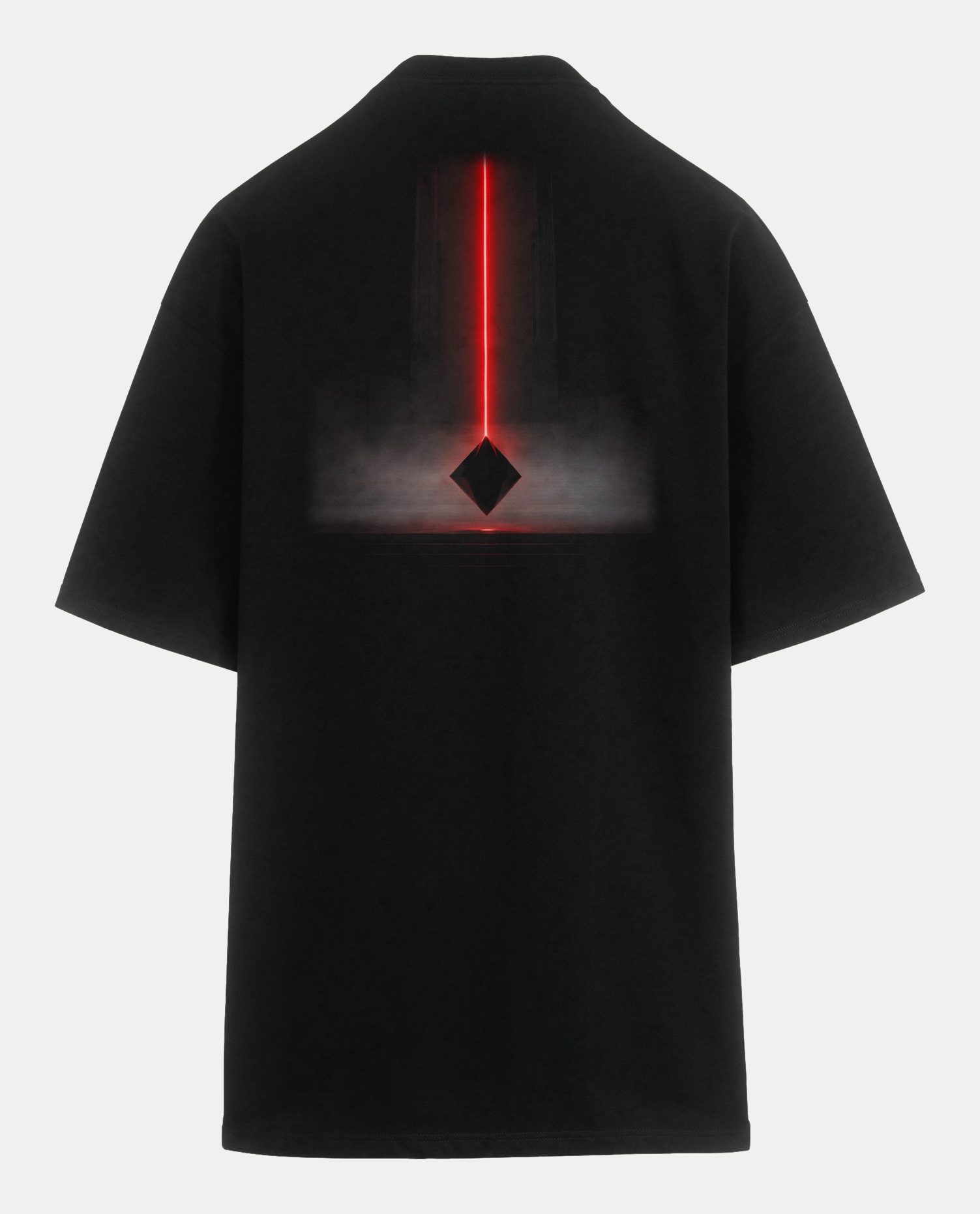 Polera oversize Monolito, espalda