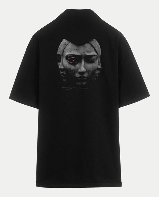 Polera oversize Rostro Triple