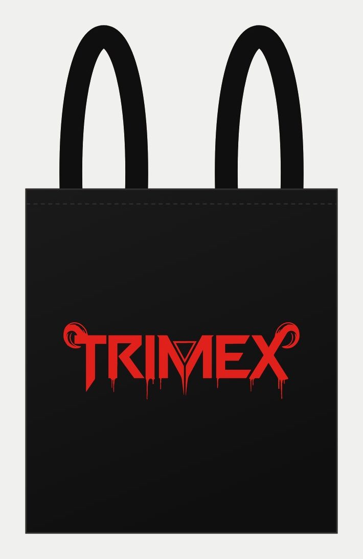 Plano de Tote bag Death, cara estampada