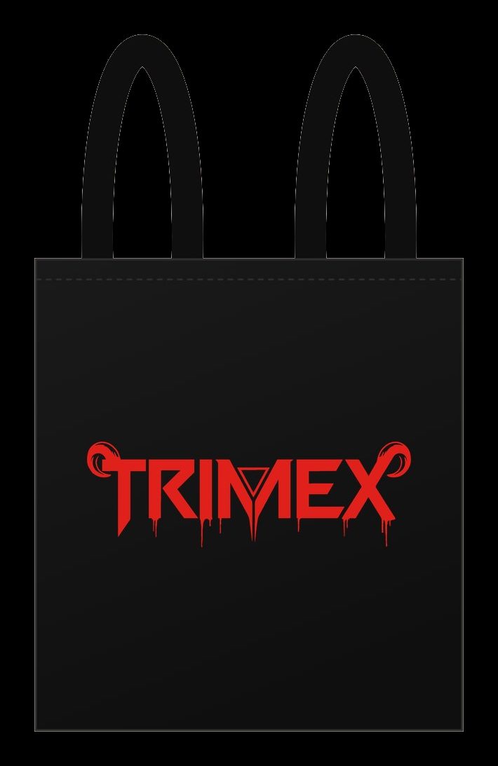 Plano de Tote bag Death, cara estampada