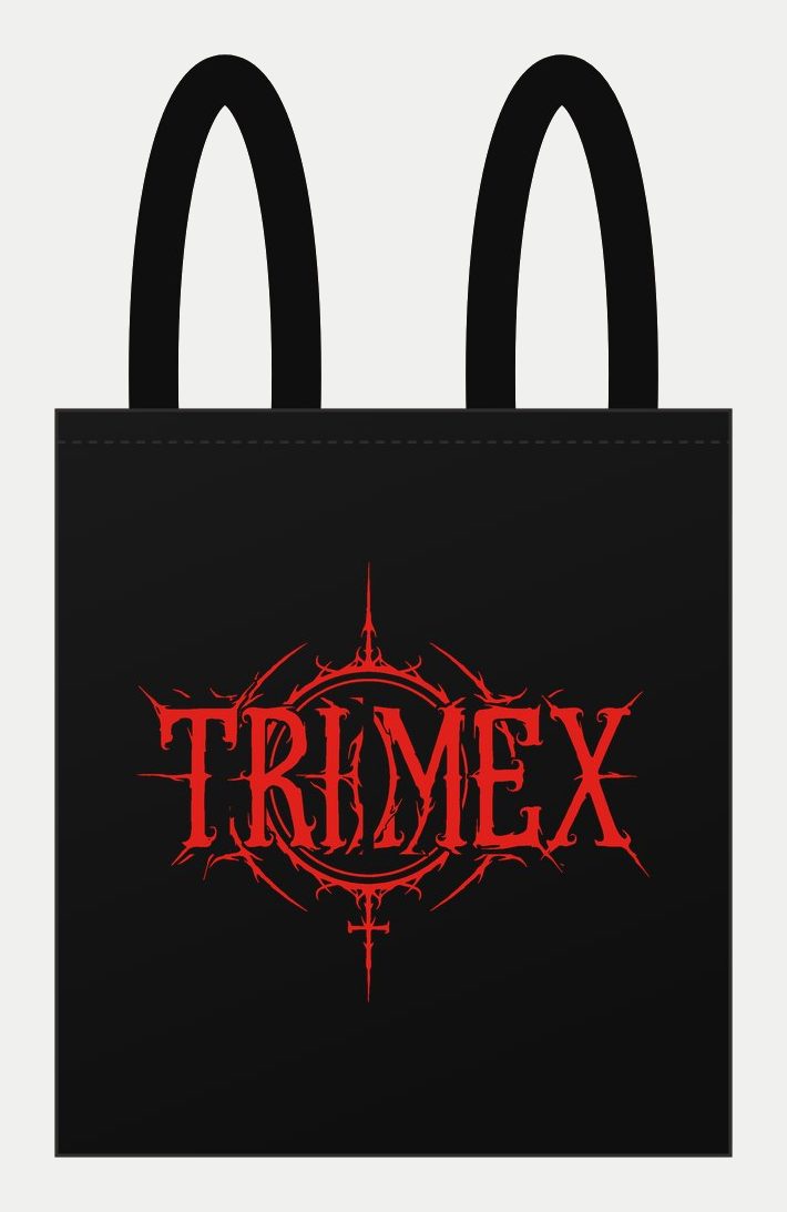 Plano de Tote bag Void, cara estampada