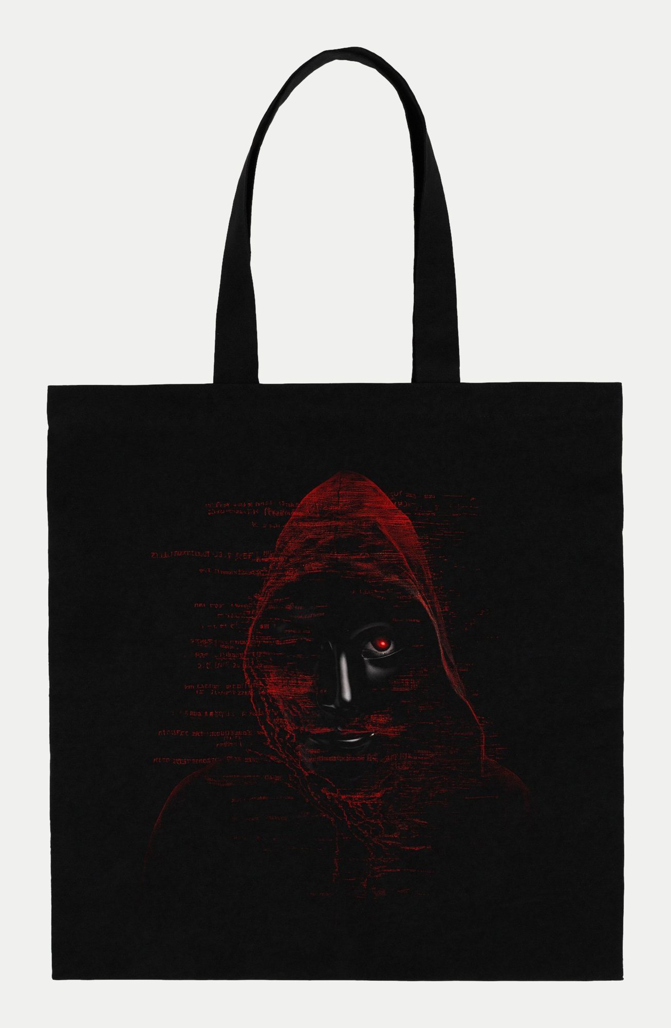 Tote bag Máscara Negra, cara estampada