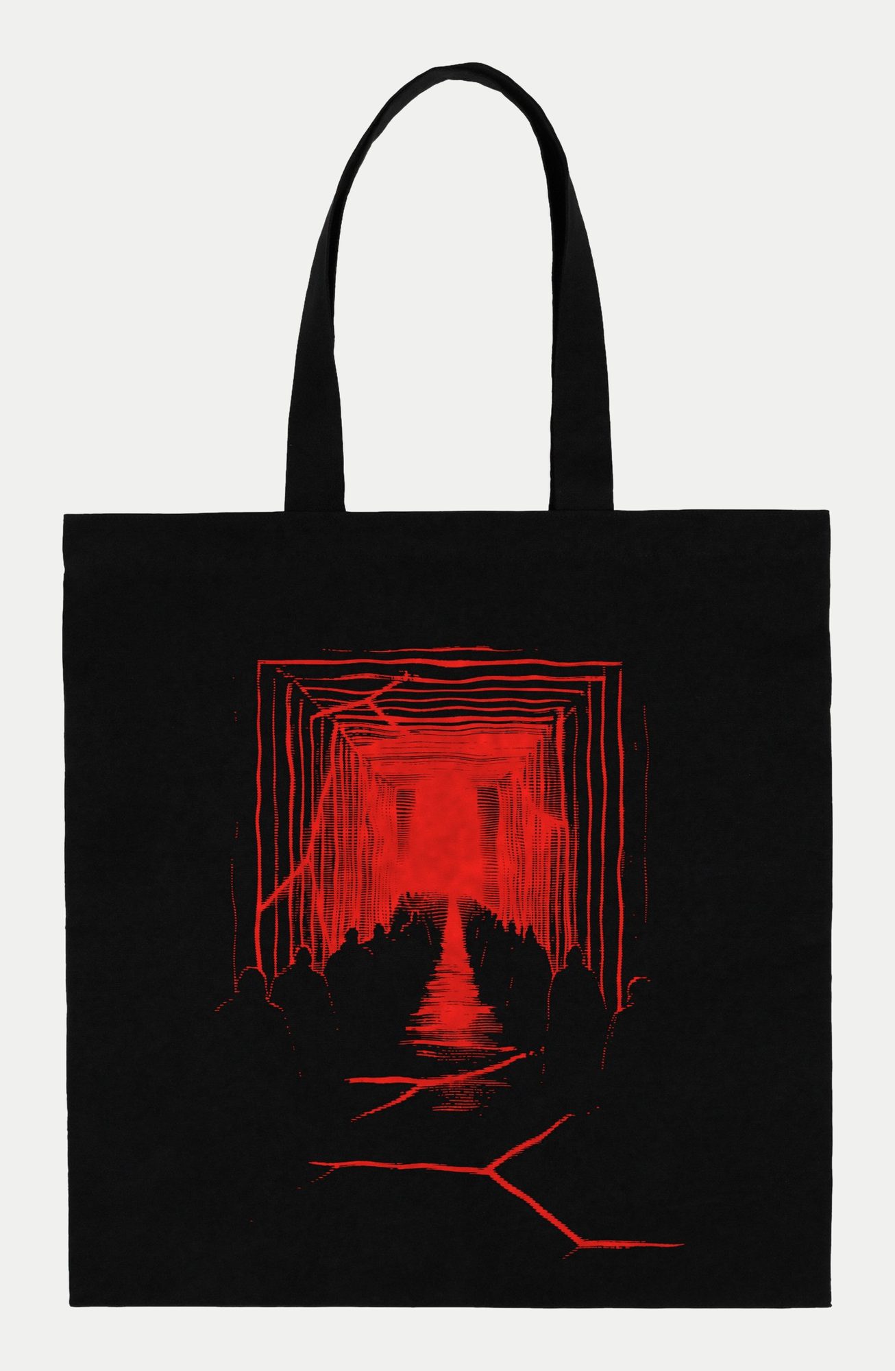 Tote bag Portal II, cara estampada