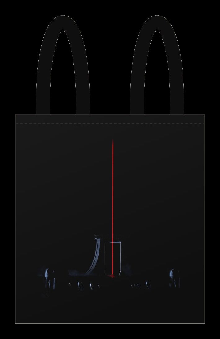Plano de Tote bag Procesión III, cara estampada