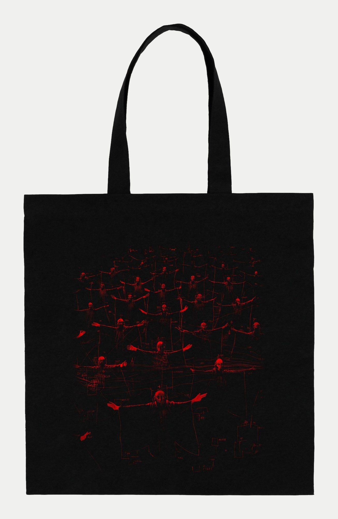 Tote bag Tracking, cara estampada
