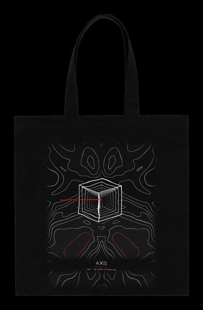 Tote bag Axis Curvas