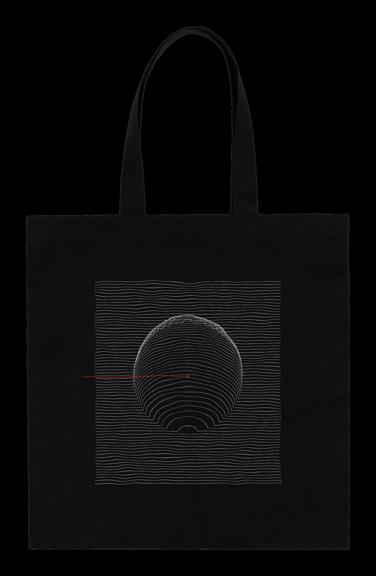 Tote bag Escaneo, cara estampada