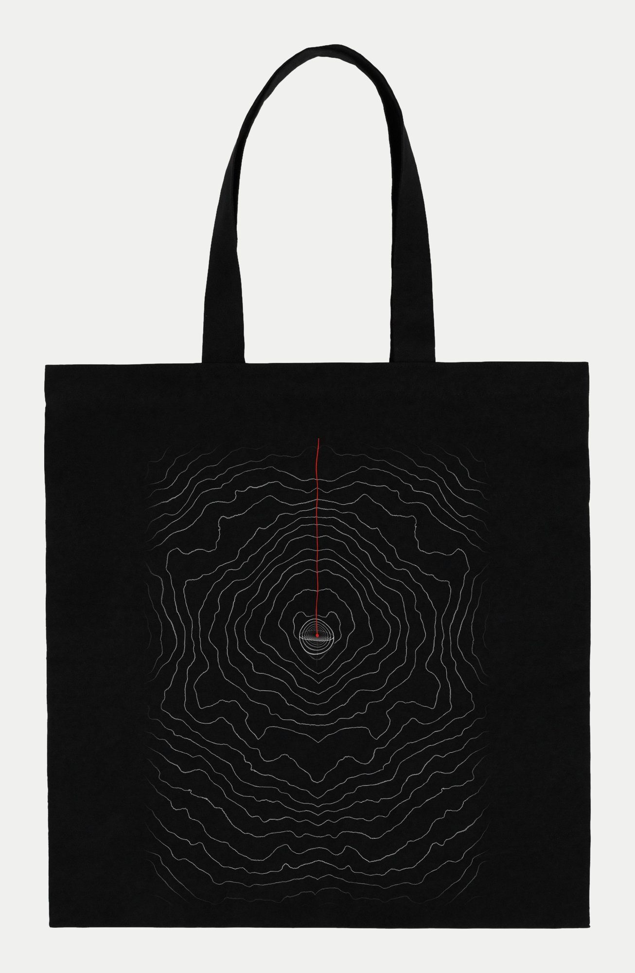 Tote bag Isolíneas, cara estampada