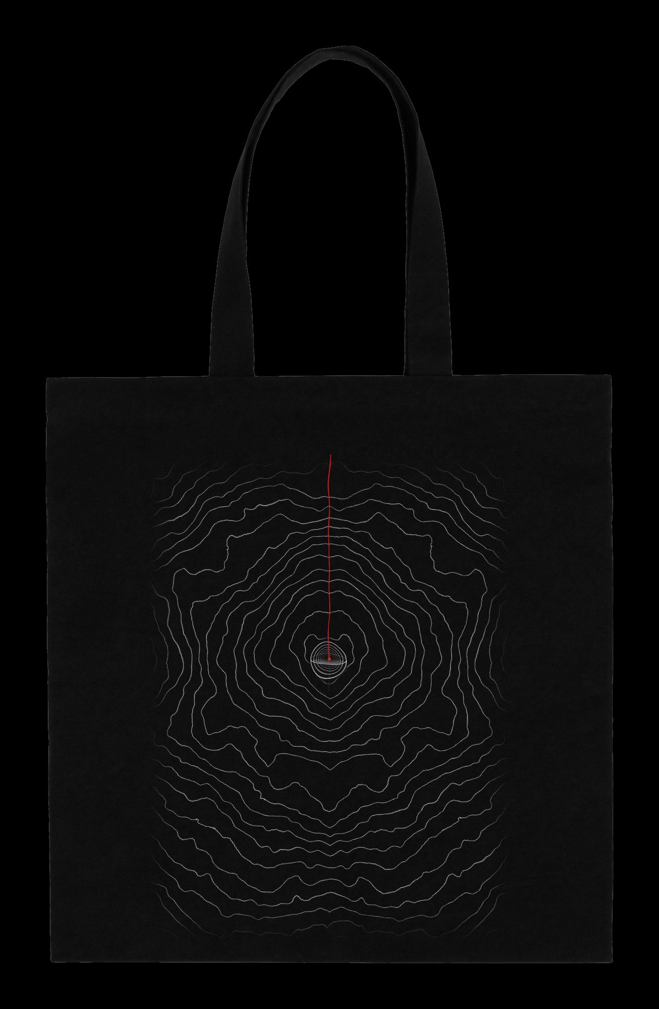 Tote bag Isolíneas, cara estampada