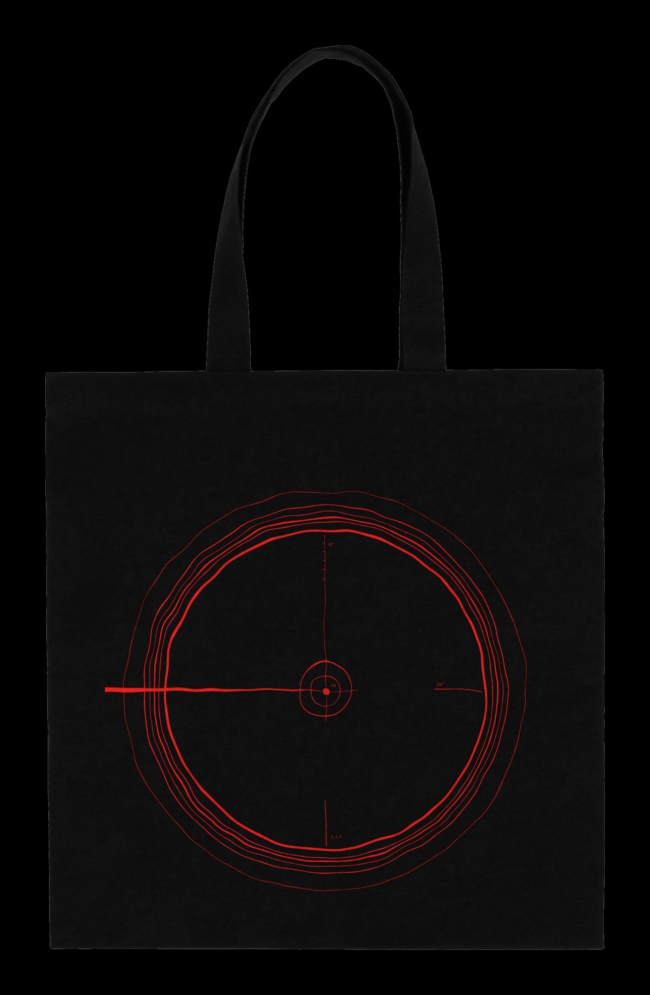 Tote bag Void Eclipse, cara estampada